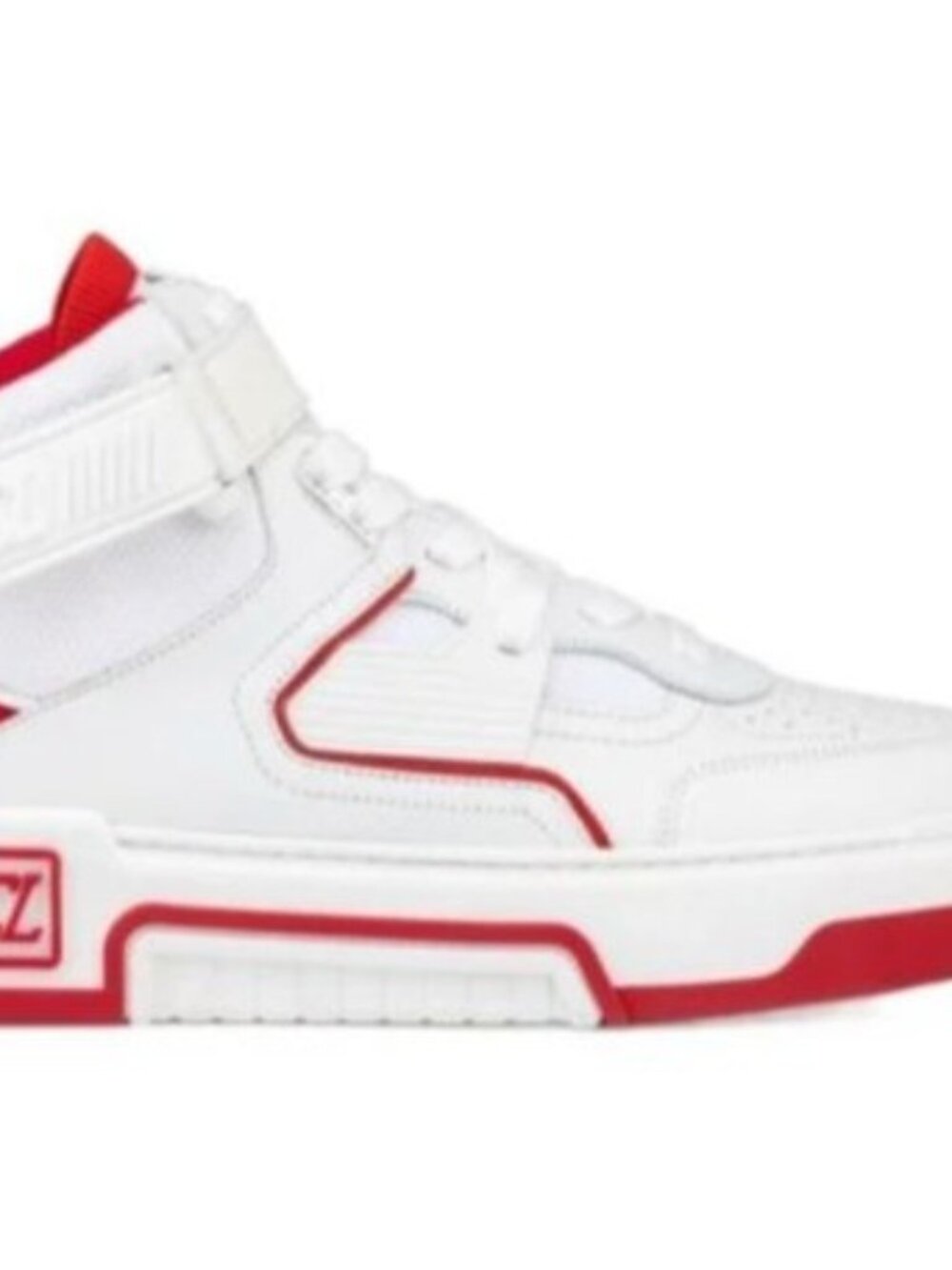 Christian Louboutin Astroloubi Mid-Top Sneakers in White